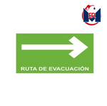 SEÑALAMIENTO RUTA DE EVACUACIÓN DERECHA