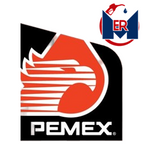 JUEGO DE 2 LONAS LOGO PEMEX NIVEL 1 Y 2