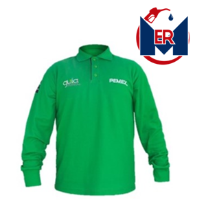 Playera Polo Despachador Verde  Uniforme Nueva Imagen Pemex